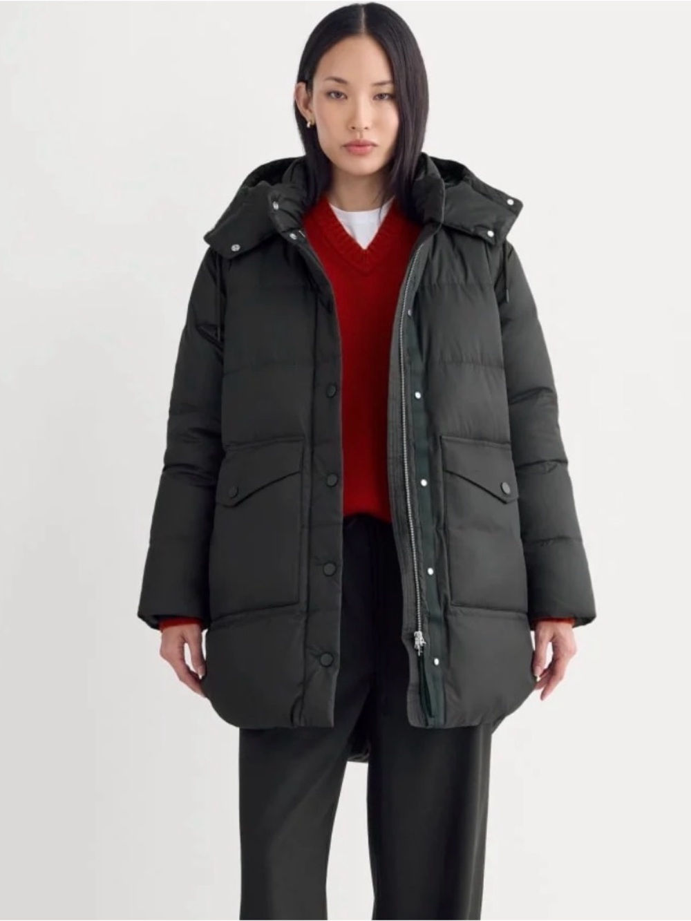 Everlane the Everpuff Long Jacket